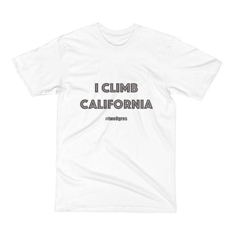 I CLIMB CALIFORNIA - Men's T-Shirt (Made in USA)